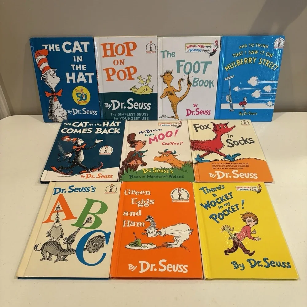 Dr. Seuss  Bright and Early Books for‎ Beginning Readers Lot of 10